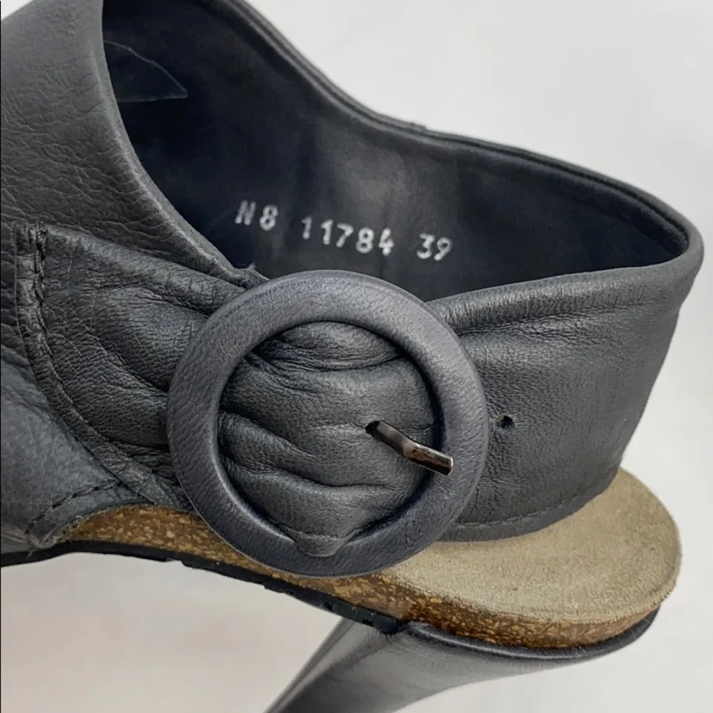 Pedro Garcia Sz 39 Leather Heels Sandals